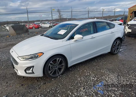2020 Ford Fusion Titanium from USA, damaged, VIN 3FA6P0D97LR116563